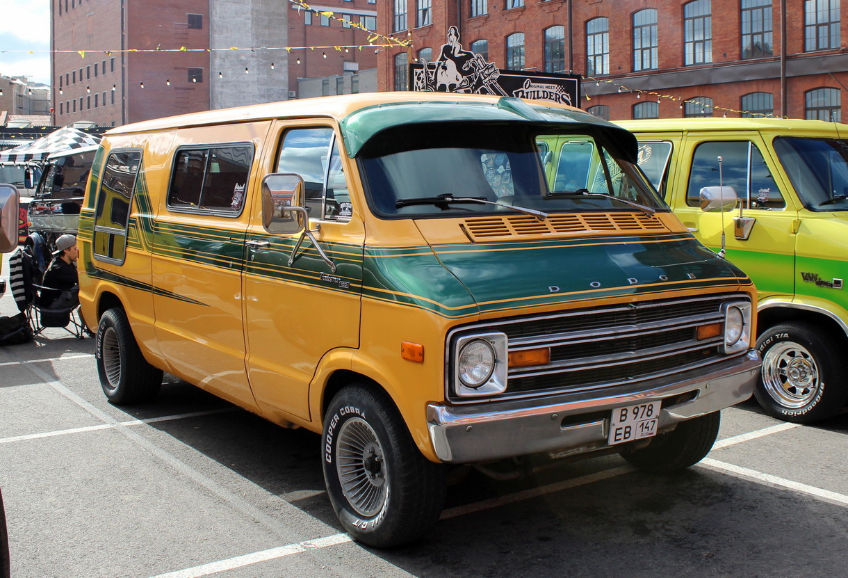 Ленинградская область, № В 978 ЕВ 147 — Dodge B-Models '71-78; Санкт-Петербург — Ежегодная выставка классических и кастомных автомобилей и мотоциклов "Original Meet"