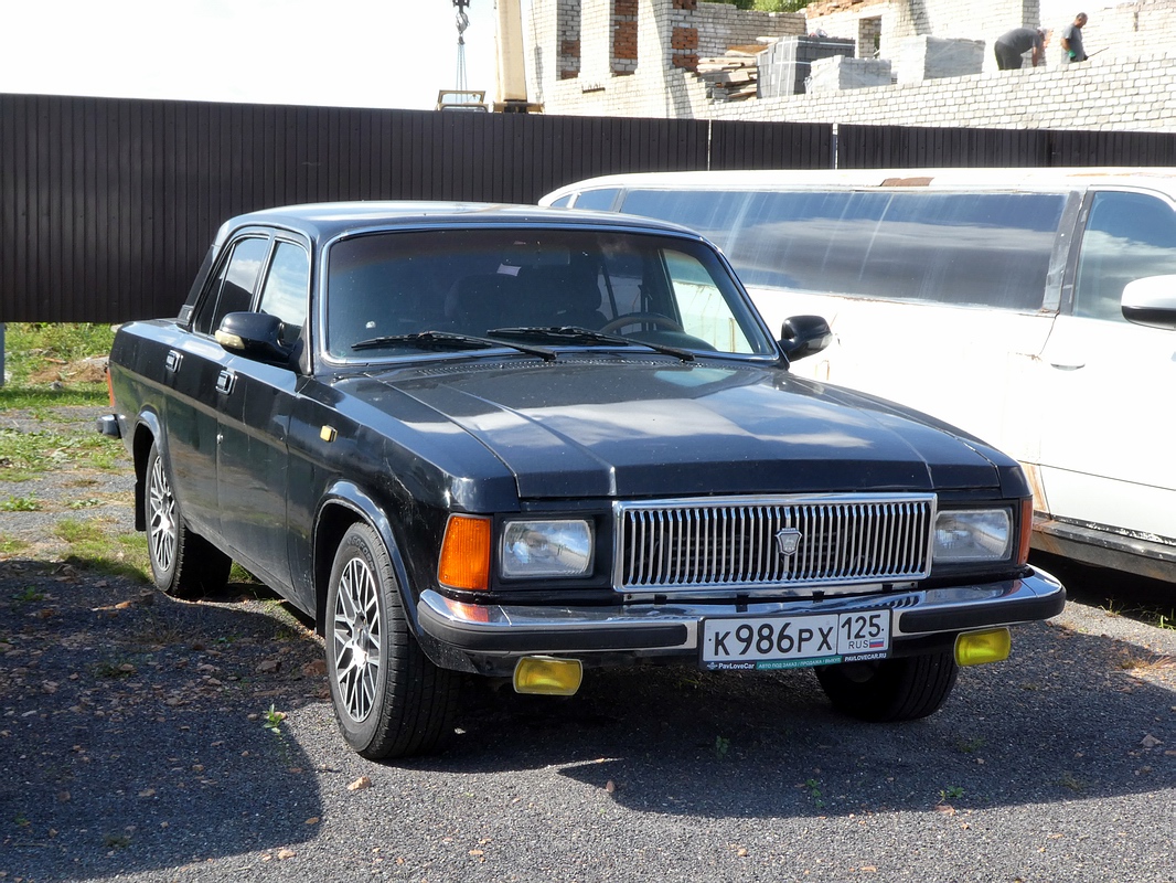 Приморский край, № К 986 РХ 125 — ГАЗ-3102 Волга '81-08