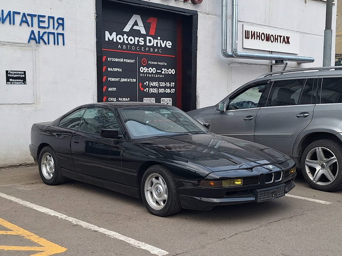 Москва, № (77) Б/Н 1008 — BMW 8 Series (E31) '89-99