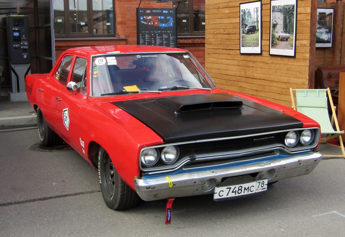 Санкт-Петербург, № С 748 МС 78 — Plymouth Belvedere (7G) '68-70; Санкт-Петербург — Ежегодная выставка классических и кастомных автомобилей и мотоциклов "Original Meet"