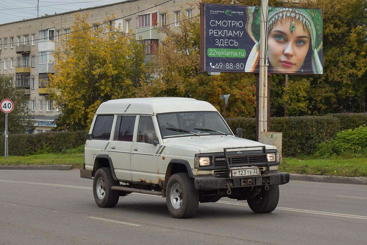 Алтайский край, № Р 123 ТЕ 22 — Nissan Patrol (160/260) '80-02