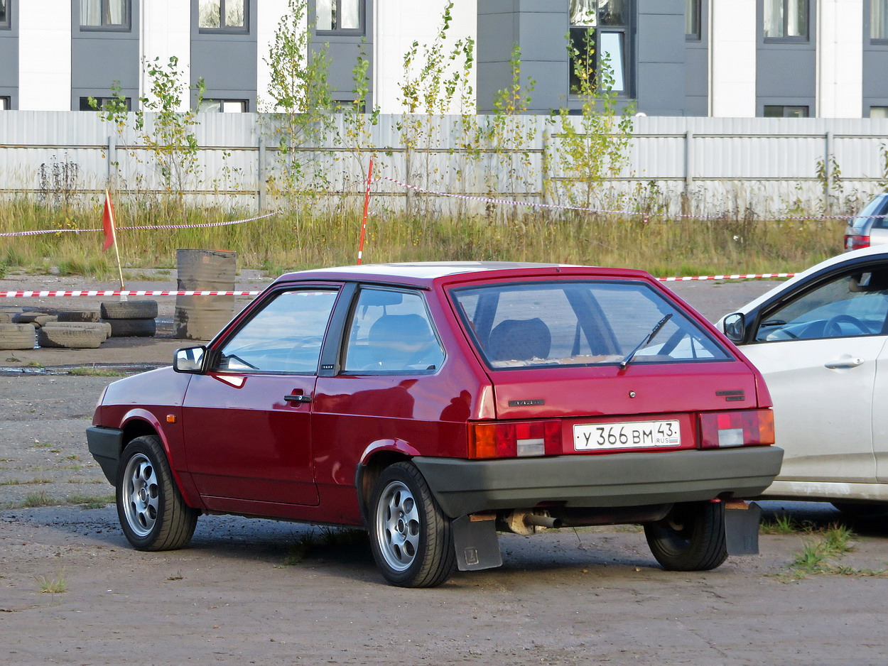 Кировская область, № У 366 ВМ 43 — ВАЗ-2108 '84-94