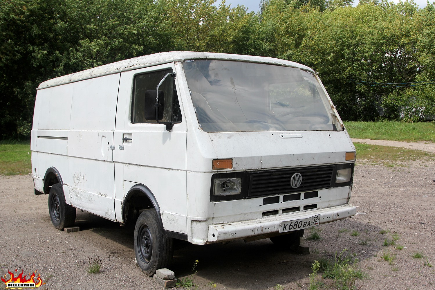 Брянская область, № К 680 ВА 32 — Volkswagen LT Kastenwagen '75-96