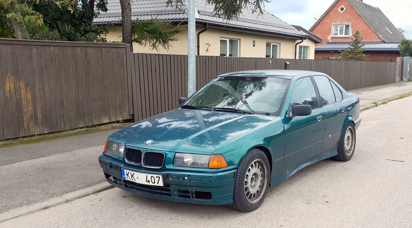 Латвия, № KK-407 — BMW 3 Series (E36) '90-00