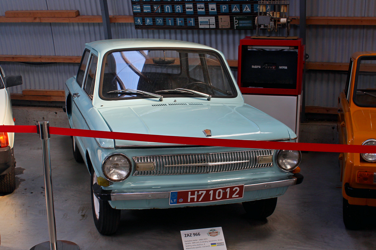 Литва, № H71012 — ЗАЗ-966 Запорожец '66-72
