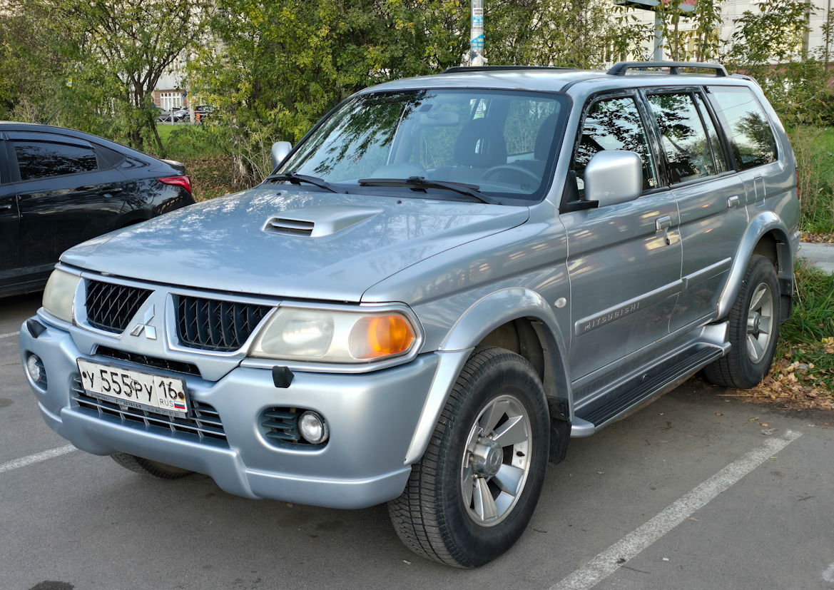 Татарстан, № У 555 РУ 16 — Mitsubishi Pajero Sport (1G) '96-08