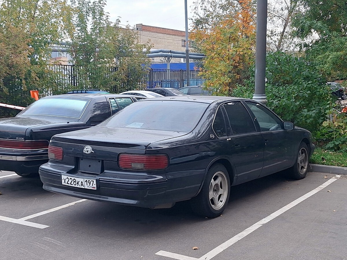 Москва, № Х 228 КА 197 — Chevrolet Caprice (4G) '90-96