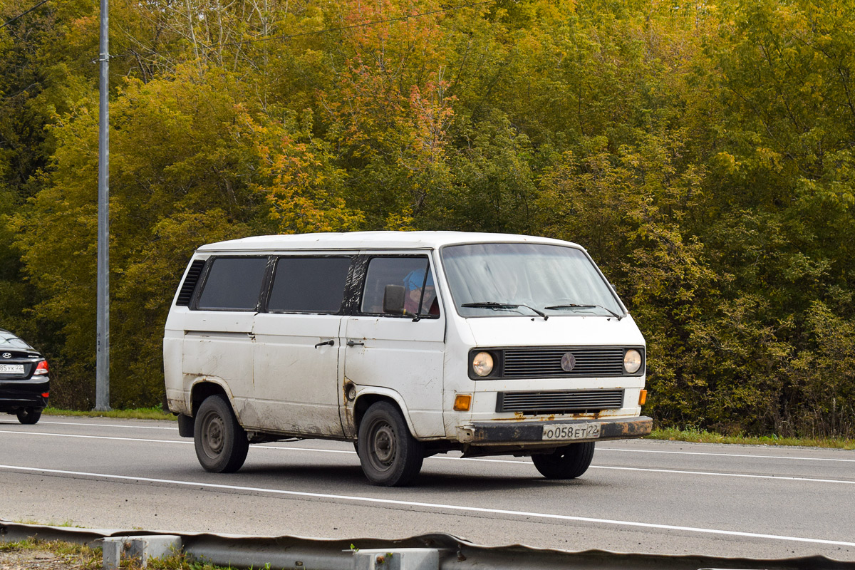 Алтайский край, № О 058 ЕТ 22 — Volkswagen Typ 2 (T3) '79-92