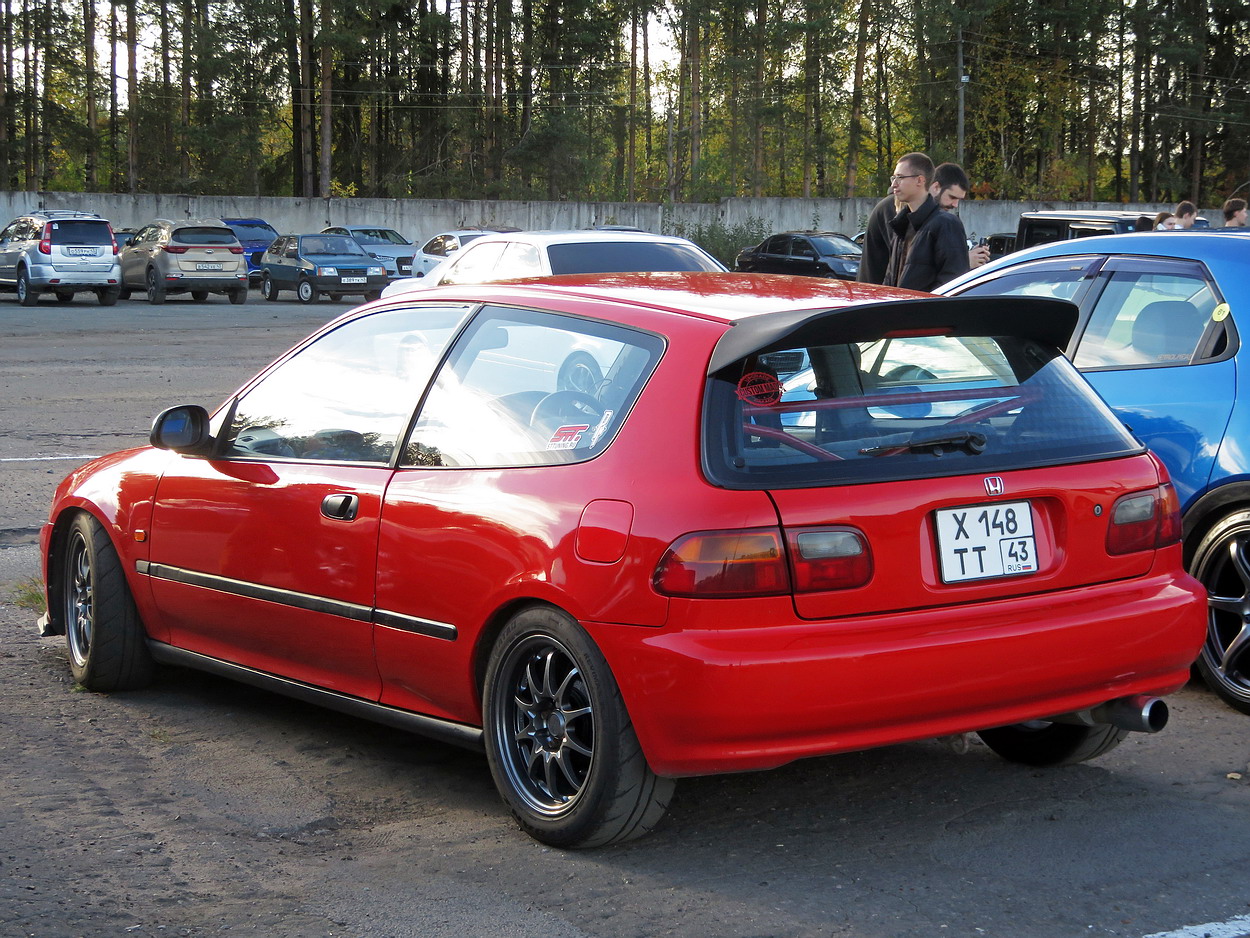 Кировская область, № Х 148 ТТ 43 — Honda Civic (5G) '91-95