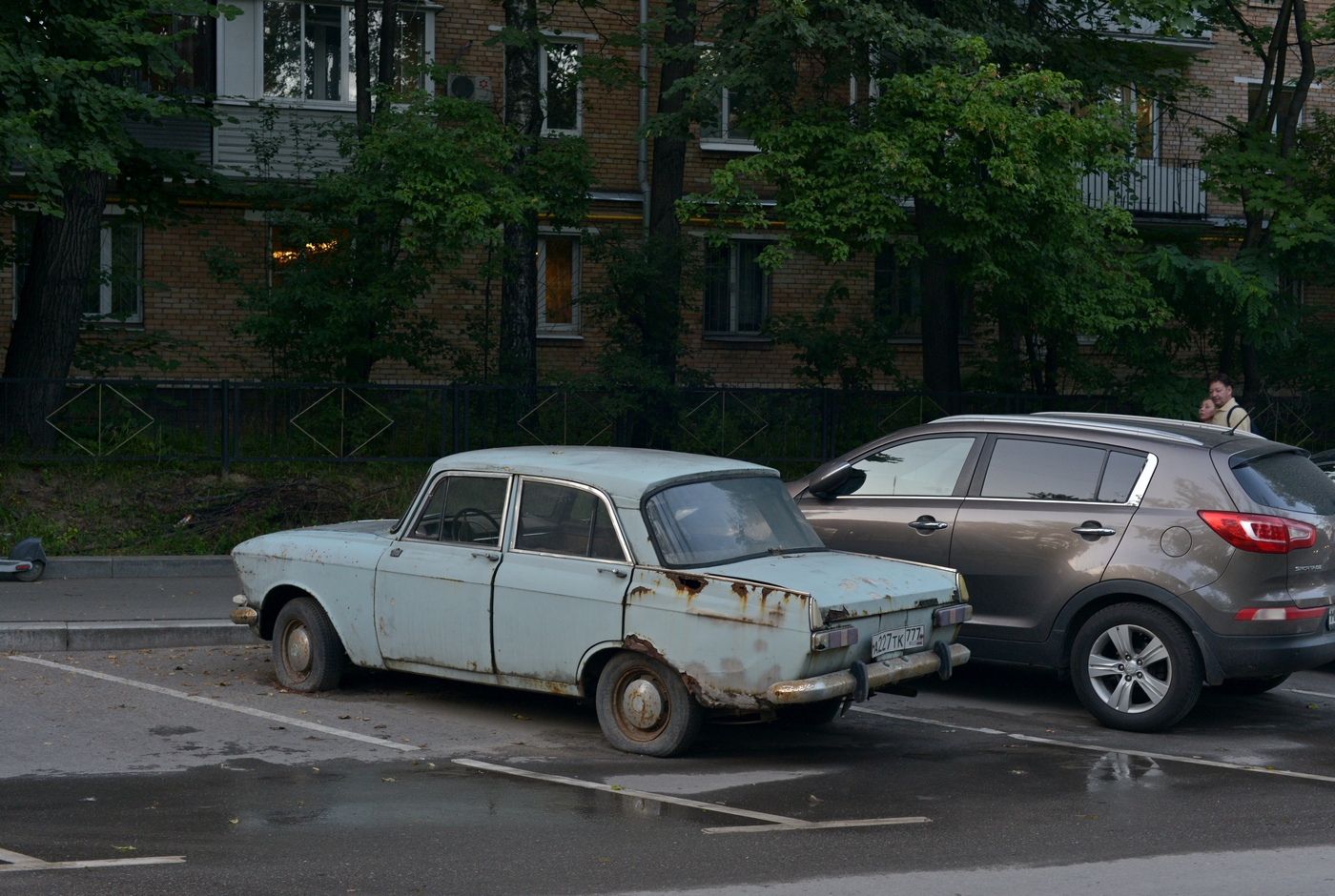 Москва, № А 227 ТК 777 — Москвич-412ИЭ (Иж) '70-82