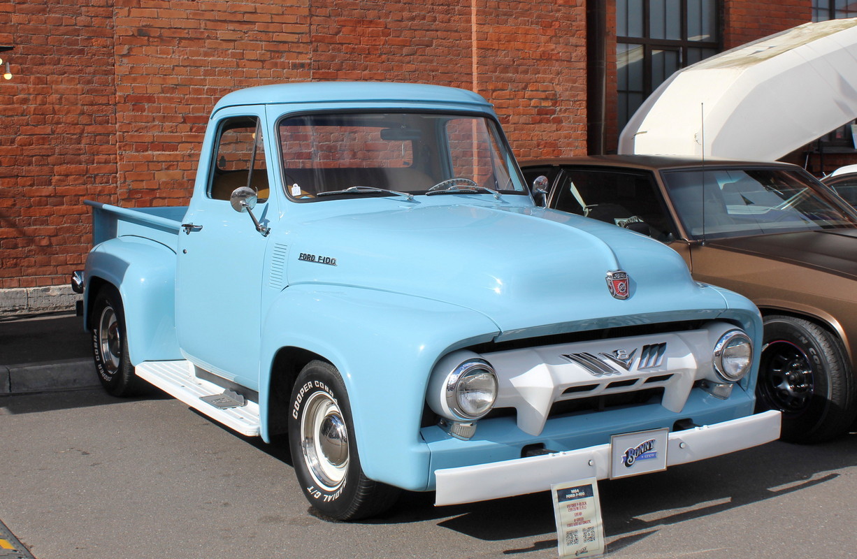 Санкт-Петербург, № У 100 АК 98 — Ford F-Series (2G) '53-56; Санкт-Петербург — Ежегодная выставка классических и кастомных автомобилей и мотоциклов "Original Meet"