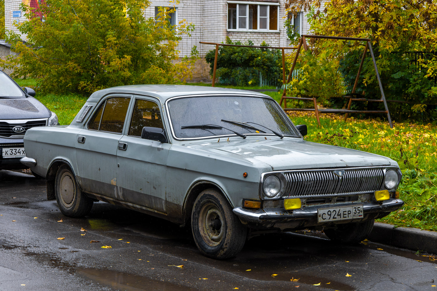 Вологодская область, № С 924 ЕР 35 — ГАЗ-24-10 Волга '85-92