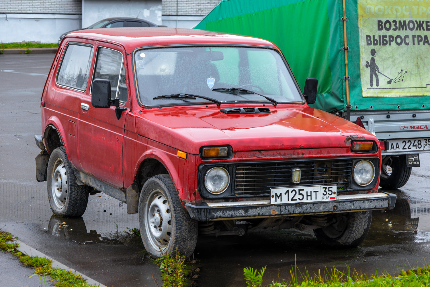 Вологодская область, № М 125 НТ 35 — ВАЗ-2121 Нива '77-94
