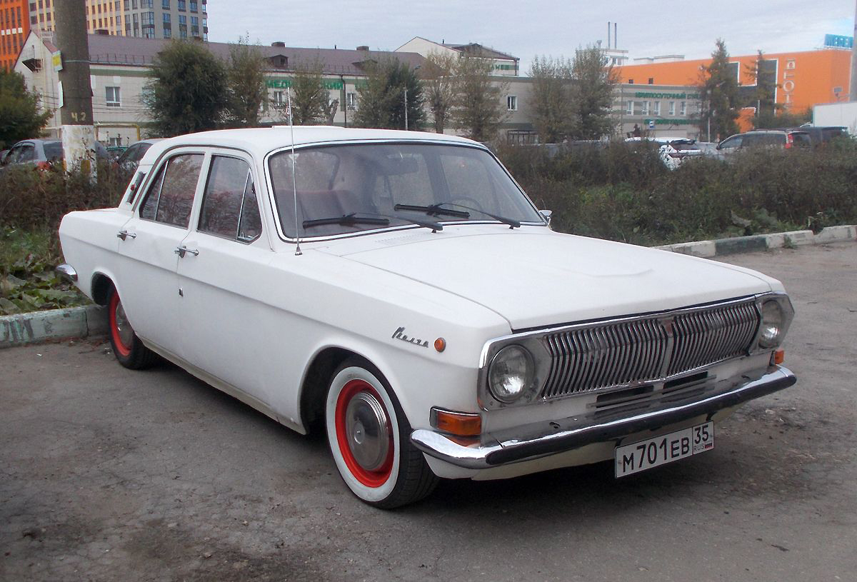 Вологодская область, № М 701 ЕВ 35 — ГАЗ-24 Волга '68-86