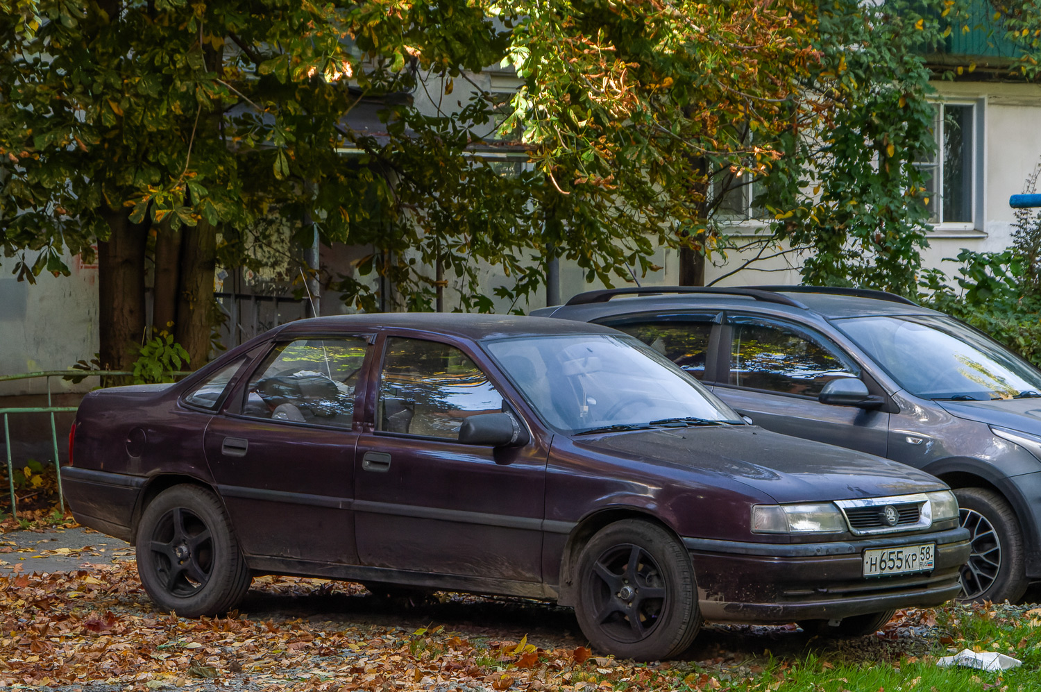 Пензенская область, № Н 655 КР 58 — Opel Vectra (A) '88-95
