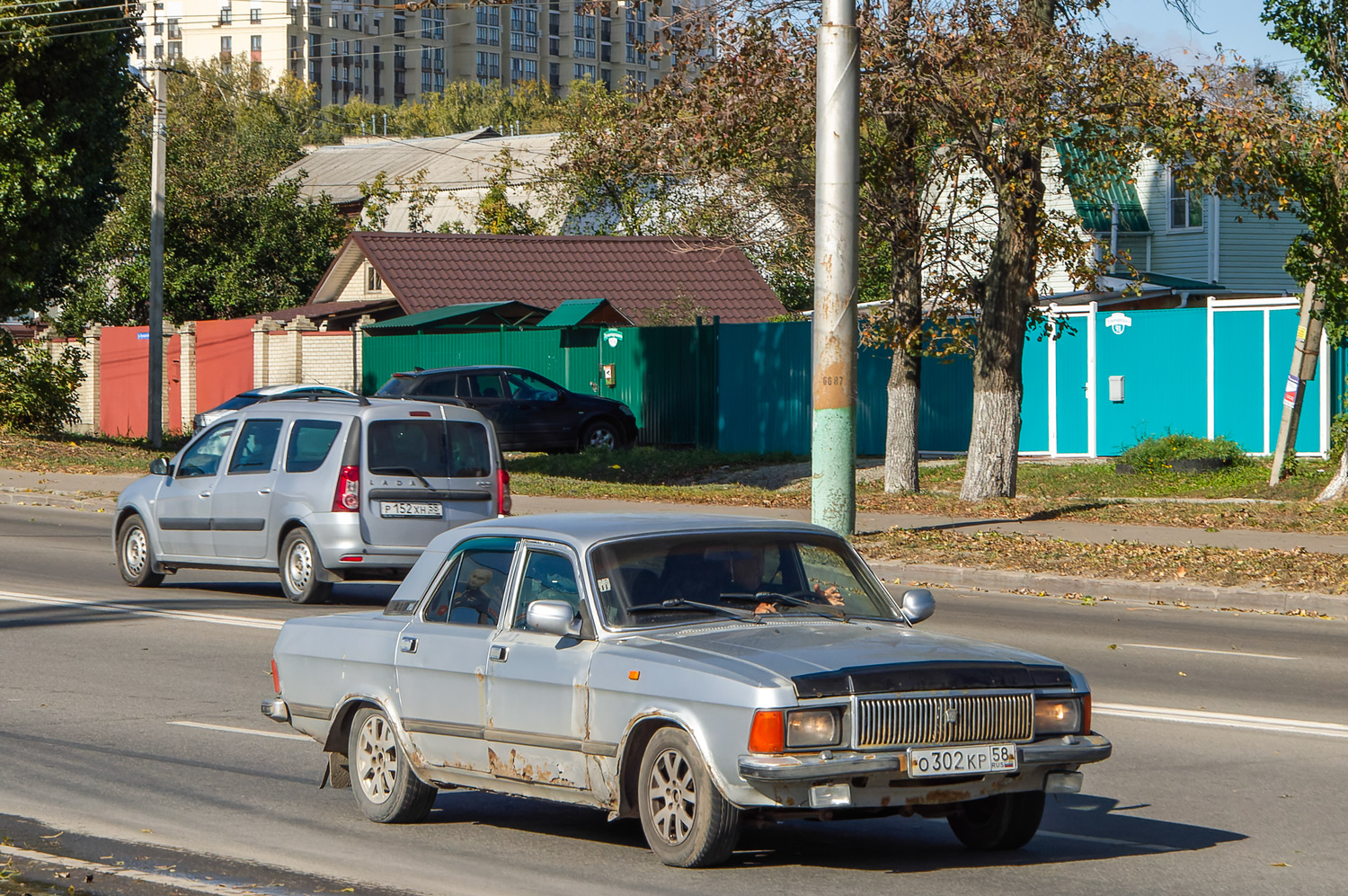 Пензенская область, № О 302 КР 58 — ГАЗ-3102 Волга '81-08