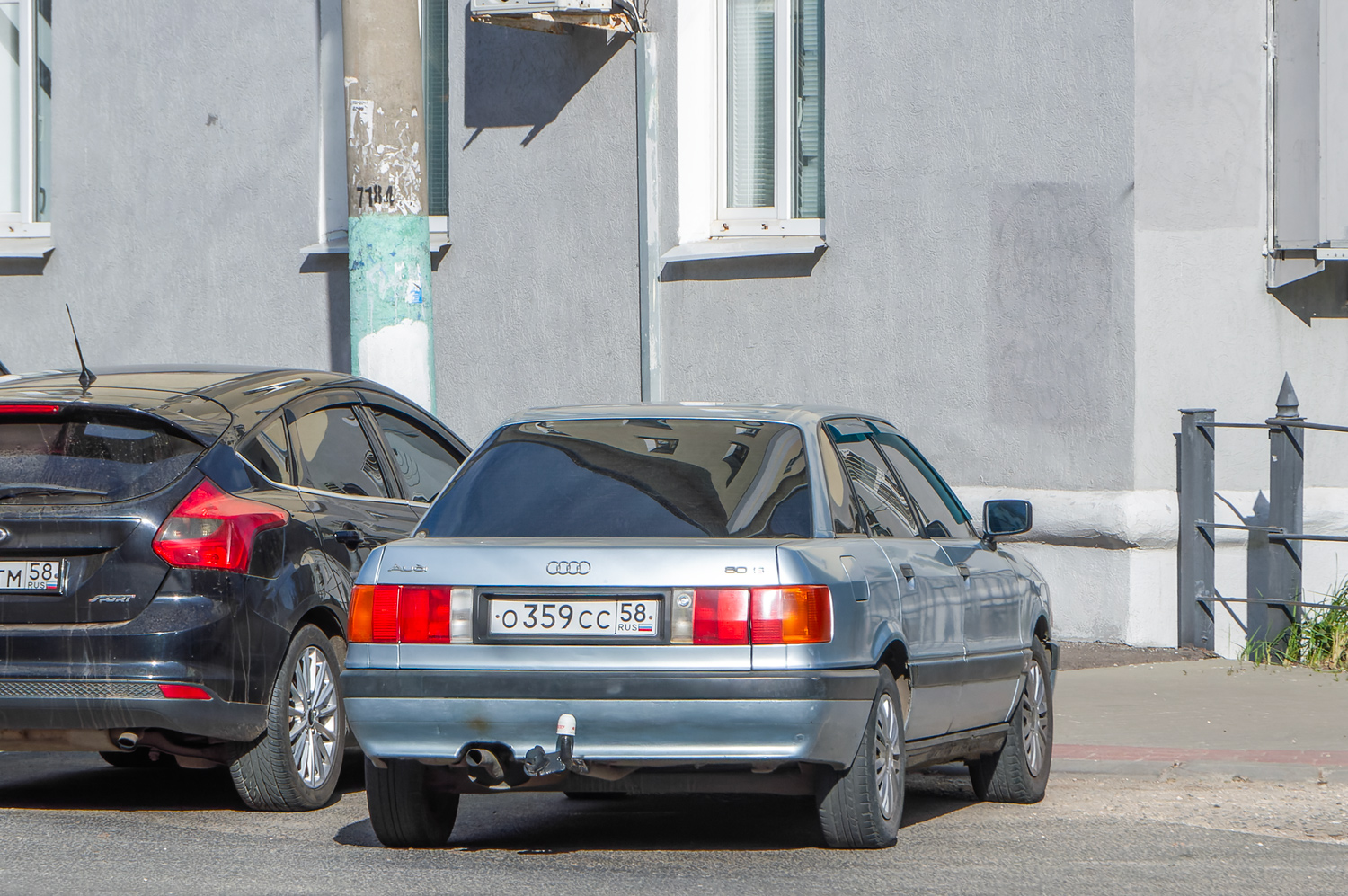 Пензенская область, № О 359 СС 58 — Audi 80 (B3) '86-91