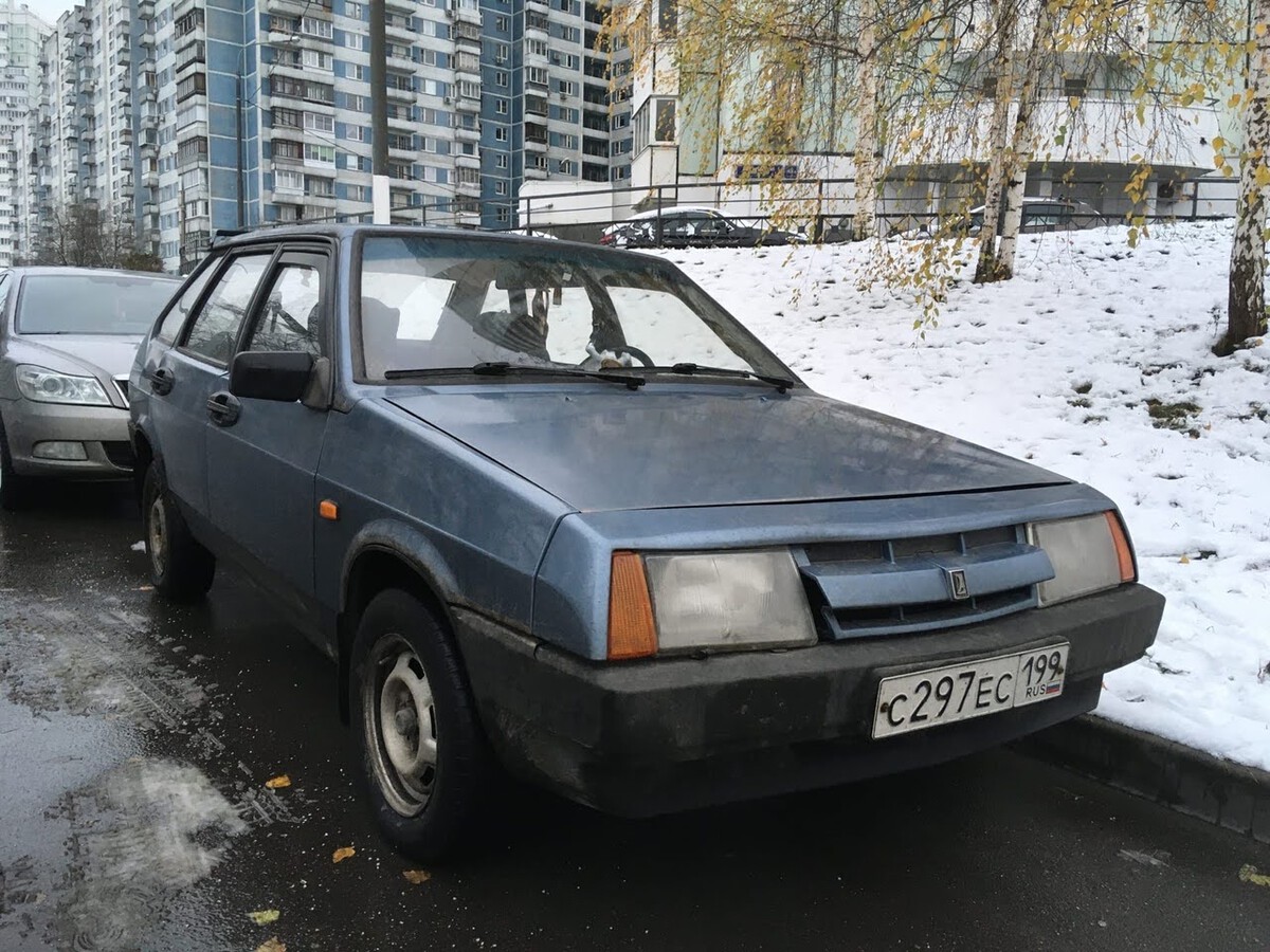Москва, № С 297 ЕС 199 — ВАЗ-21093 '88-93