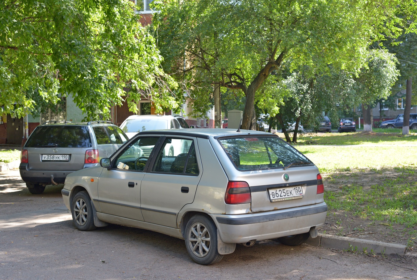 Московская область, № В 625 ЕК 150 — Škoda Felicia (Typ 781, 791) '94-01