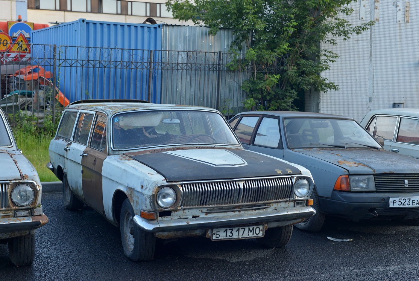 Москва, № Б 1317 МО — ГАЗ-24-02 Волга '72-87