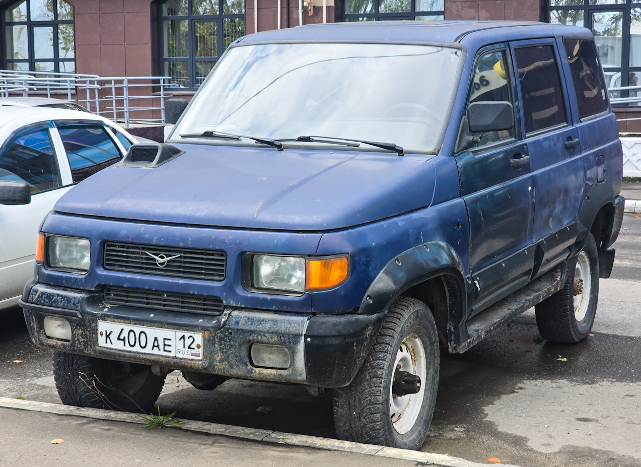 Марий Эл, № К 400 АЕ 12 — УАЗ-3160 '97-03