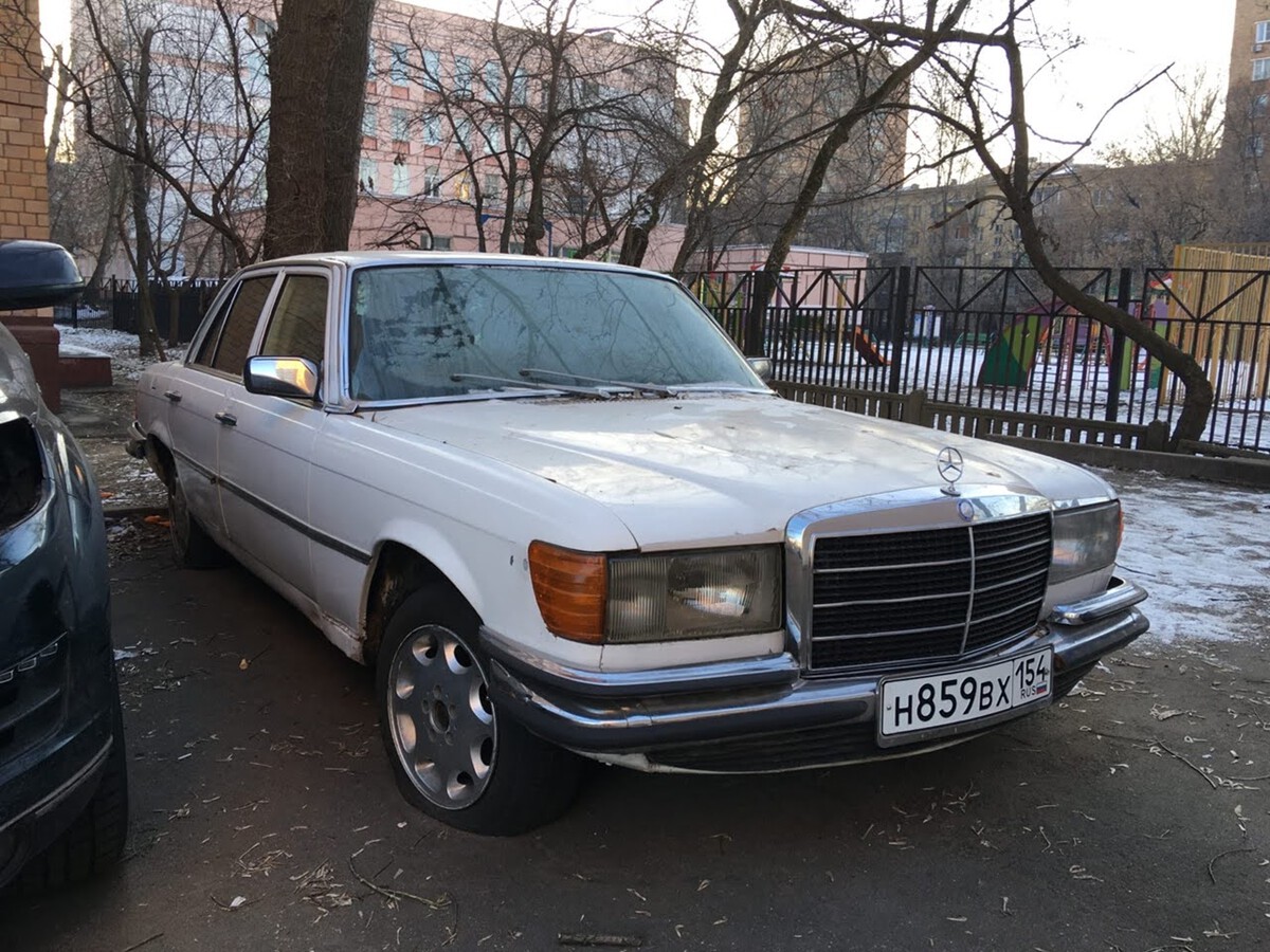 Москва, № Н 859 ВХ 154 — Mercedes-Benz (W116) '72-80