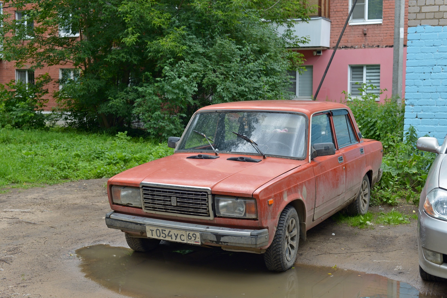 Тверская область, № Т 054 УС 69 — ВАЗ-2107 Жигули '82-91