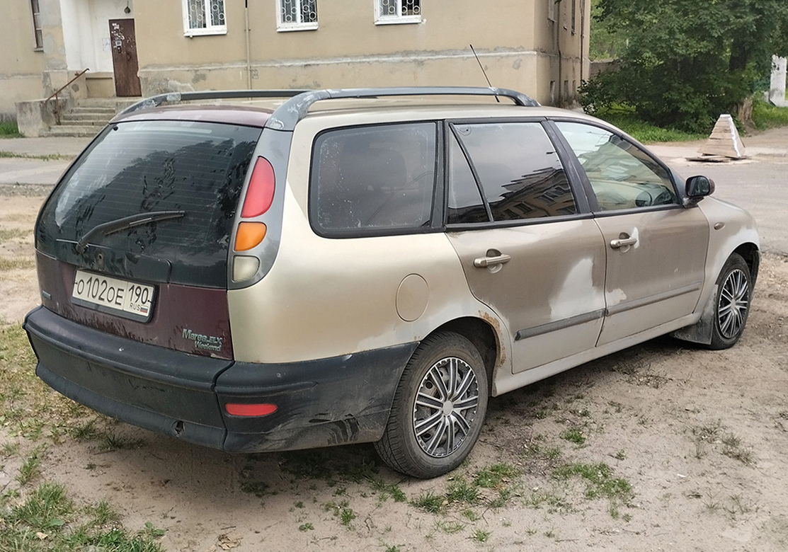 Архангельская область, № О 102 ОЕ 190 — FIAT Marea '96-07; Московская область — Вне региона