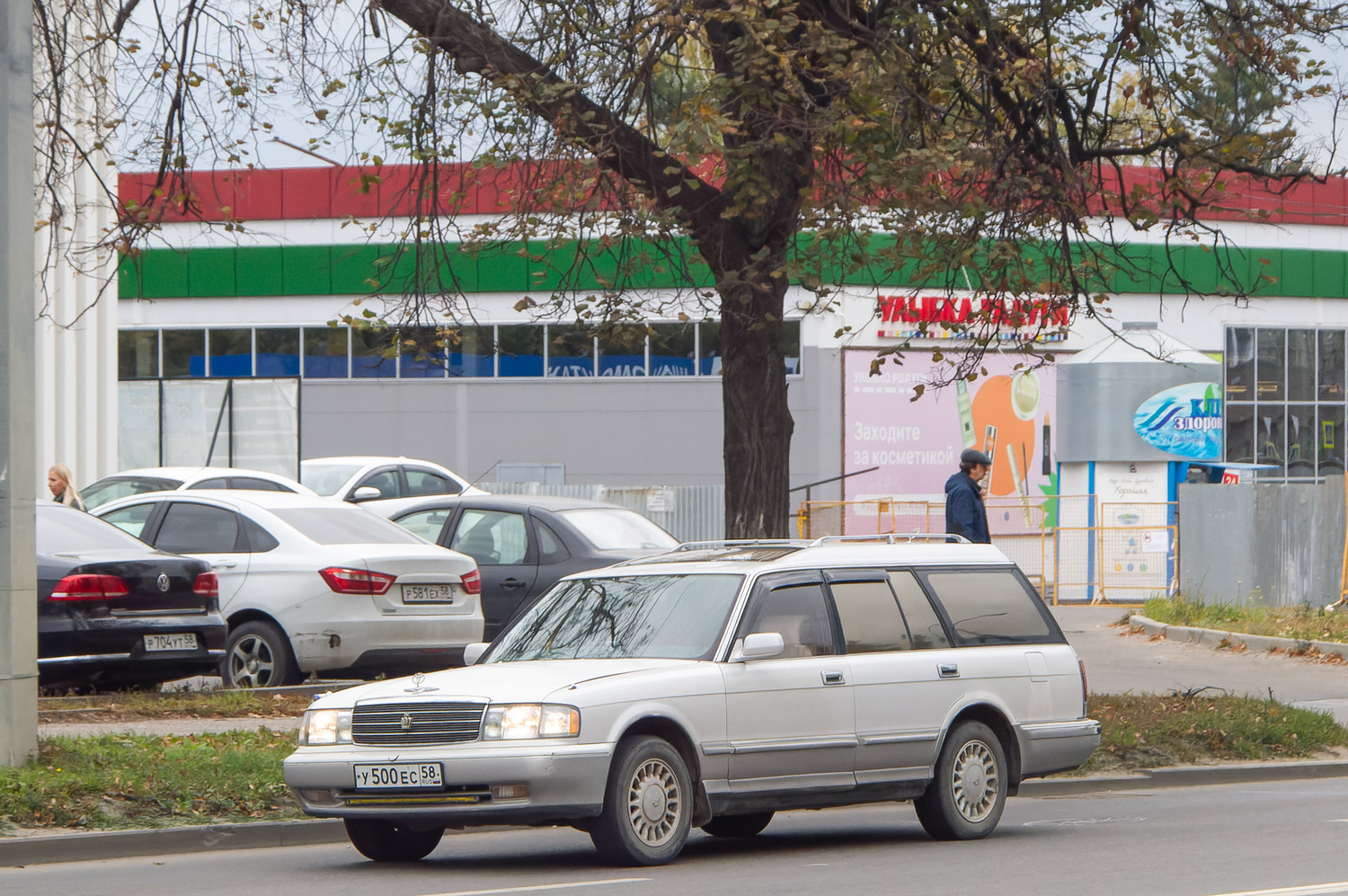 Пензенская область, № У 500 ЕС 58 — Toyota Crown (S130) '87-91