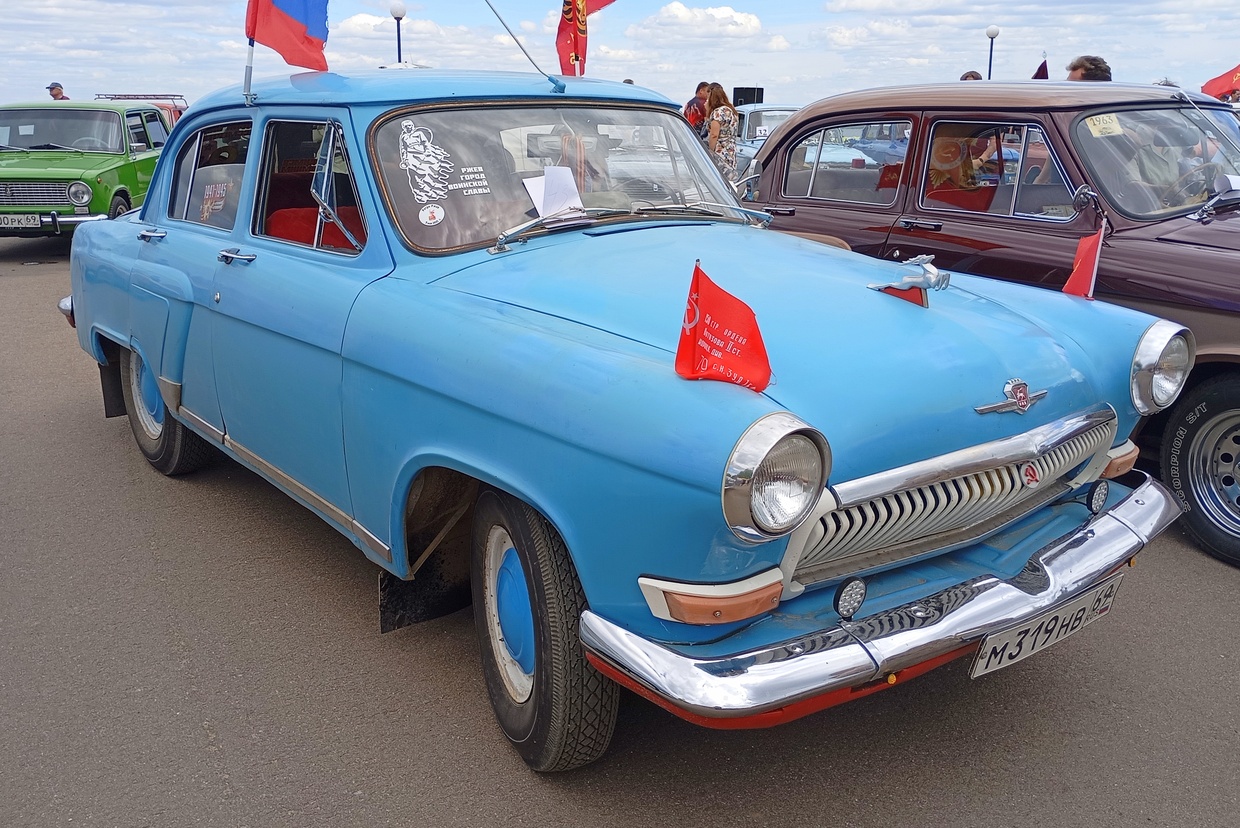 Тверская область, № М 319 НВ 69 — ГАЗ-21Р Волга '65-70; Тверская область — День города Осташков 2025