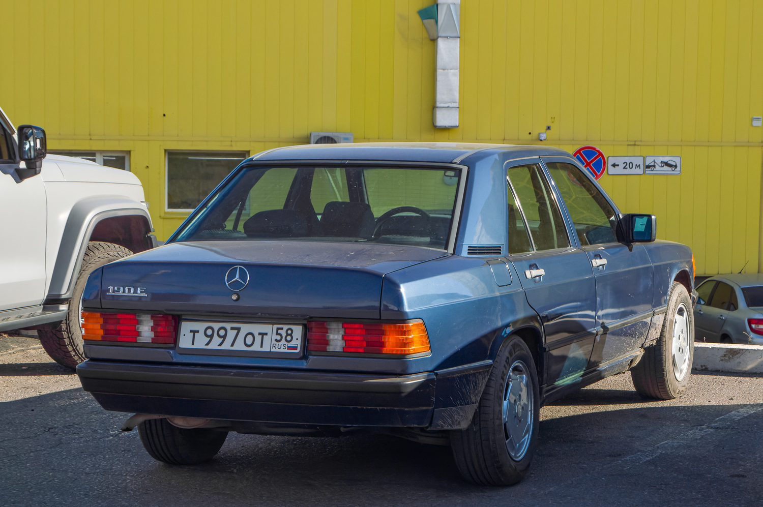 Пензенская область, № Т 997 ОТ 58 — Mercedes-Benz 190 (W201) '82-93