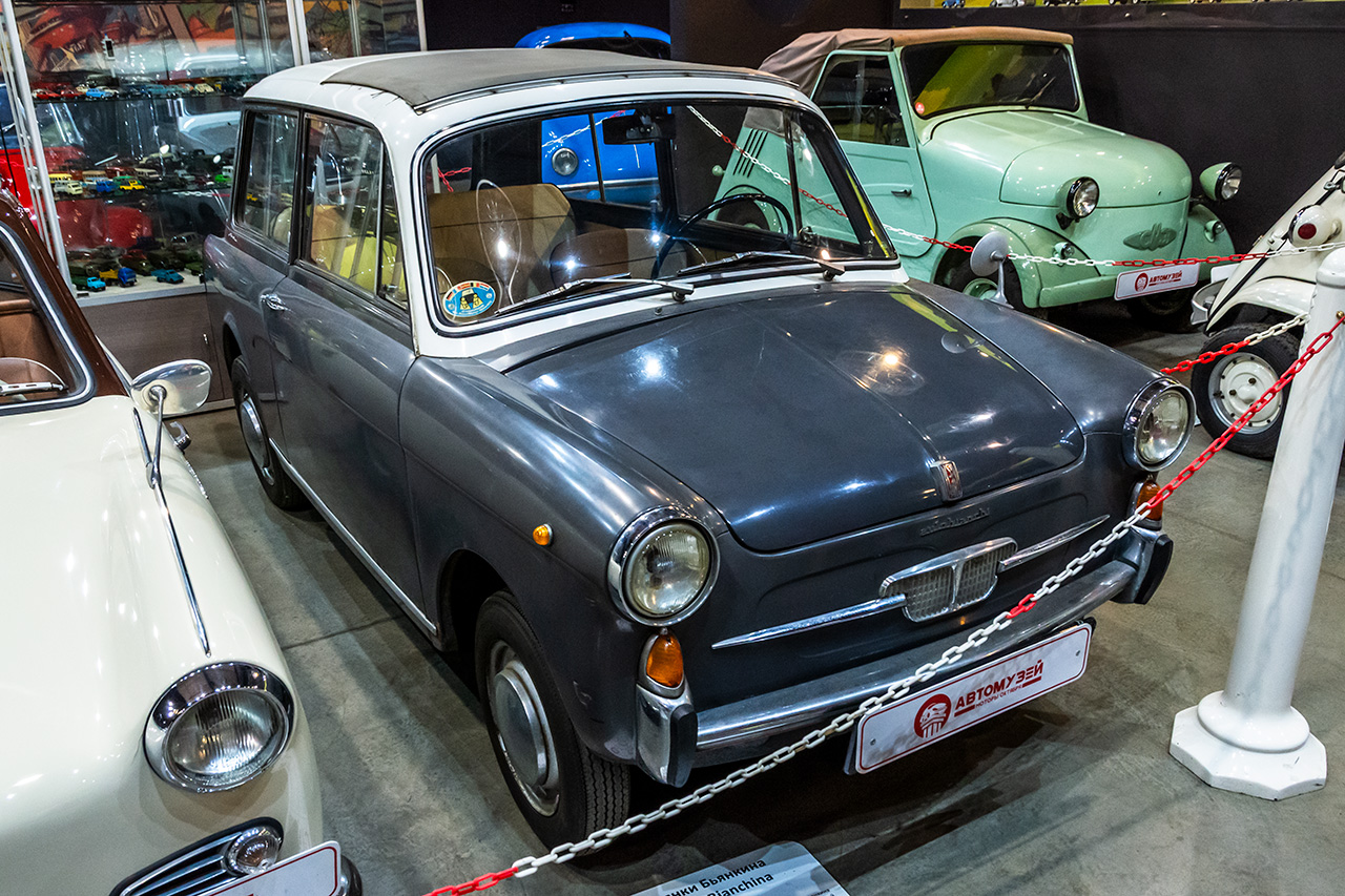 Москва, № (77) Б/Н 1017 — Autobianchi Bianchina '57-70; Транспортные средства без номеров (Москва)