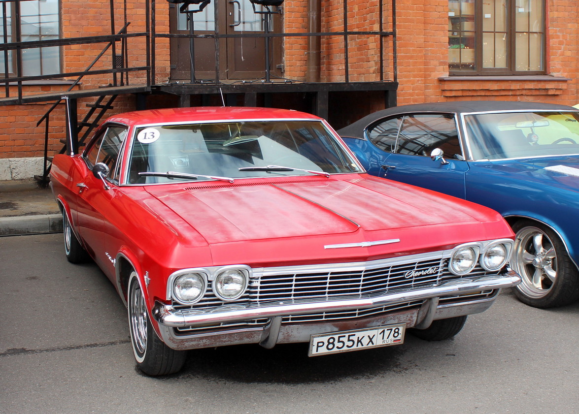 Санкт-Петербург, № Р 855 КХ 178 — Chevrolet Impala (4G) '65-70; Санкт-Петербург — Ежегодная выставка классических и кастомных автомобилей и мотоциклов "Original Meet"