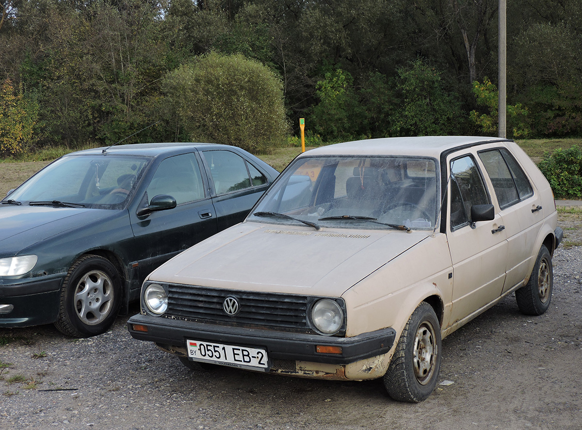 Витебская область, № 0551 EB-2 — Volkswagen Golf (Typ 19) '83-92