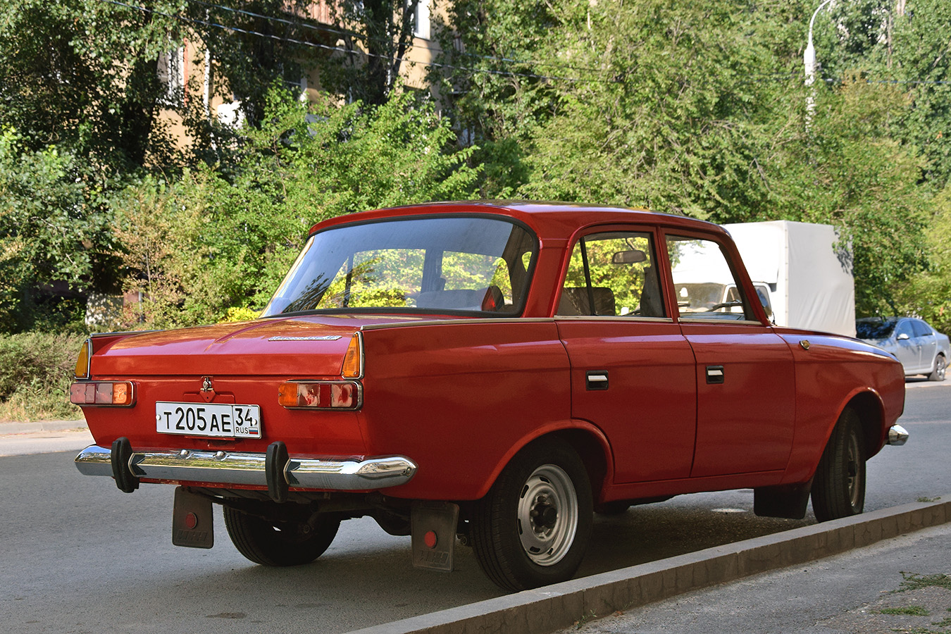 Волгоградская область, № Т 205 АЕ 34 — Москвич-412ИЭ-028 (Иж) '82-01