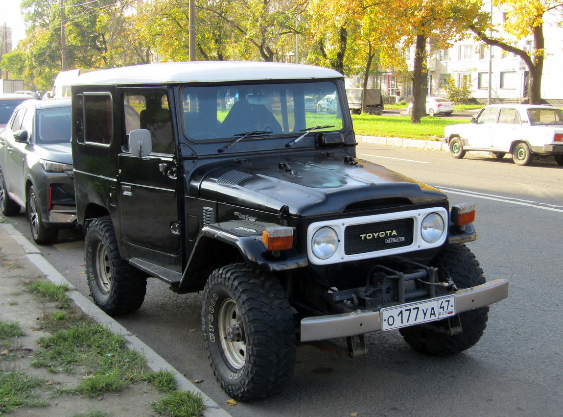 Ленинградская область, № О 177 УА 47 — Toyota Land Cruiser (J40) '60-84