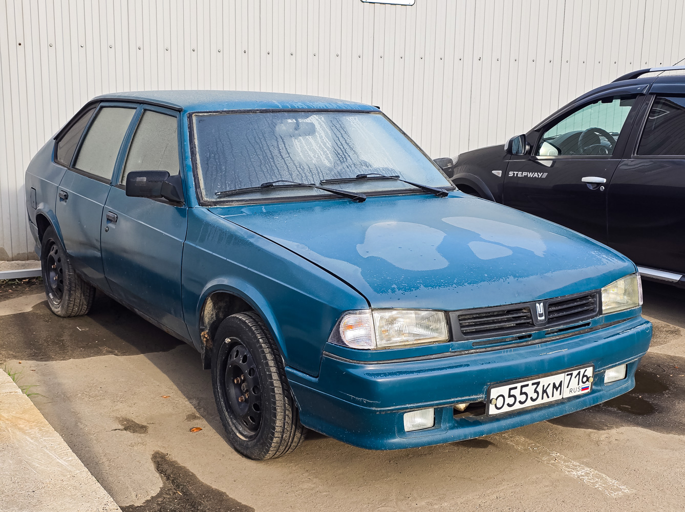 Татарстан, № О 553 КМ 716 — Москвич-214122 Святогор '98-01
