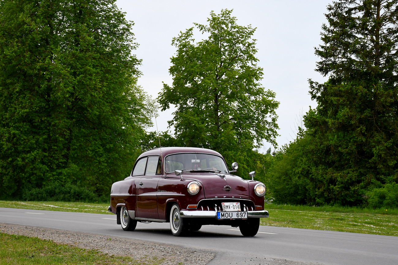 Литва, № MOU 697 — Opel Olympia Rekord '53-57; Литва — Mes važiuojame 2026