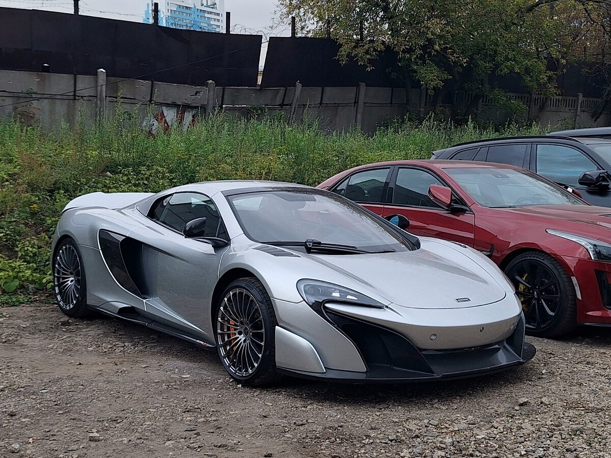 Москва, № (77) Б/Н 1018 — McLaren 675LT Spider '16-17