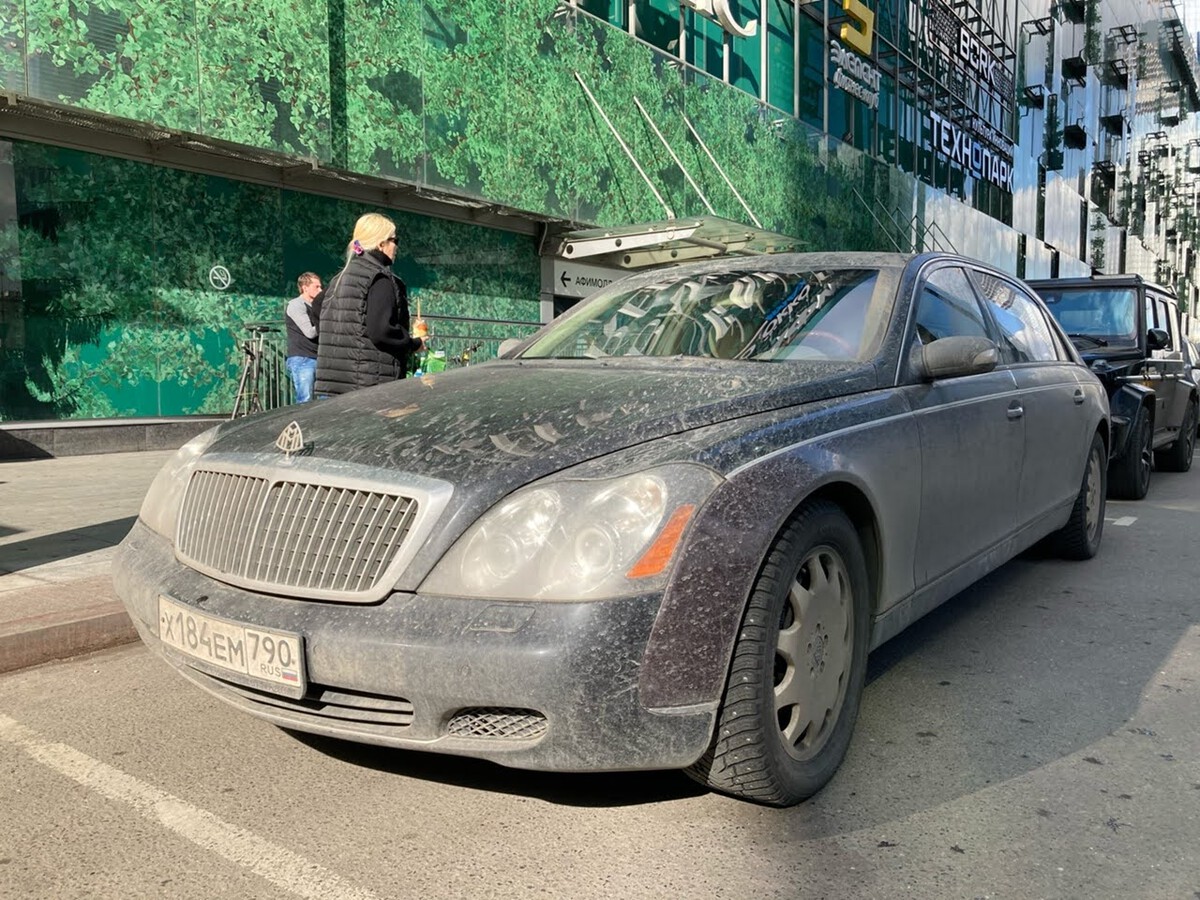 Московская область, № Х 184 ЕМ 790 — Maybach 62 '02-13