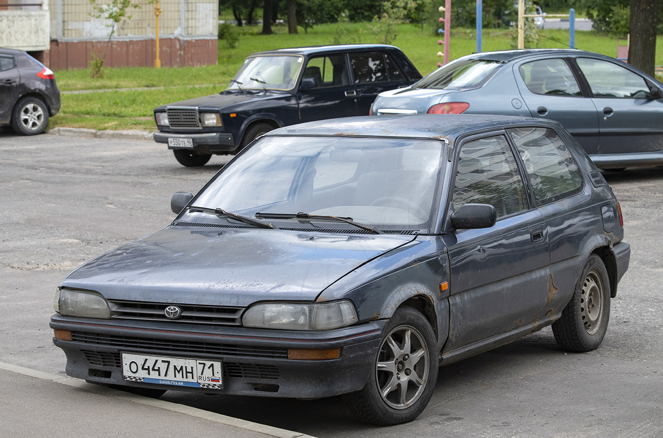 Тульская область, № О 447 МН 71 — Toyota Corolla (E100) '91-02