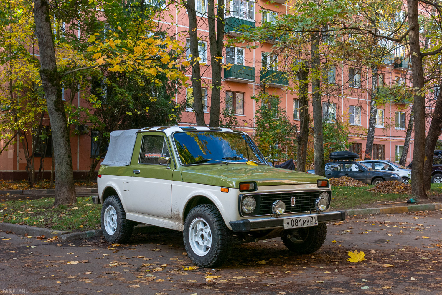 Белгородская область, № У 081 МУ 31 — ВАЗ-2121 Нива '77-94