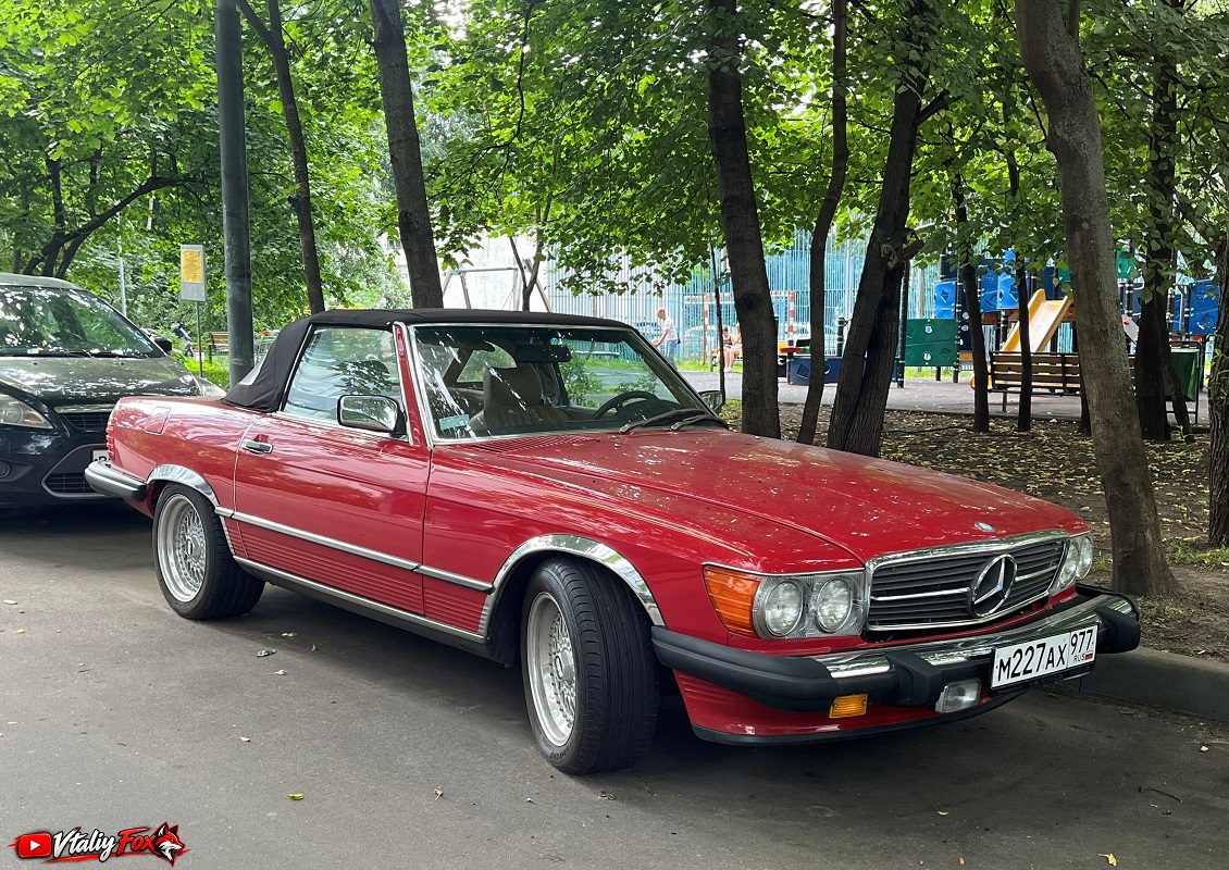 Москва, № М 227 АХ 977 — Mercedes-Benz (R107/C107) '71-89