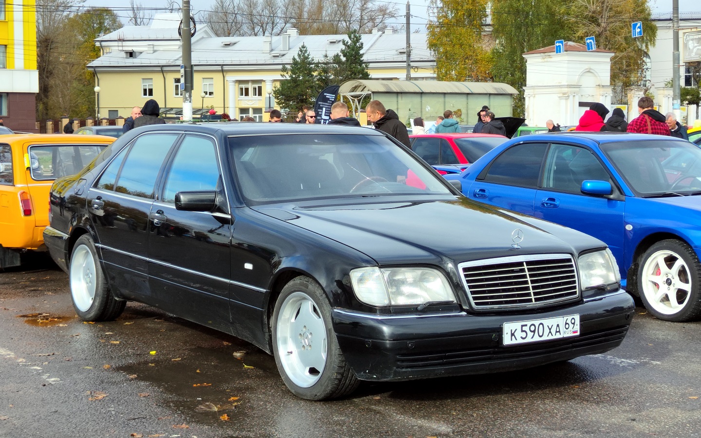 Тверская область, № К 590 ХА 69 — Mercedes-Benz (W140) '91-98; Тверская область — Закрытие сезона 2026 Тверского ретро-клуба