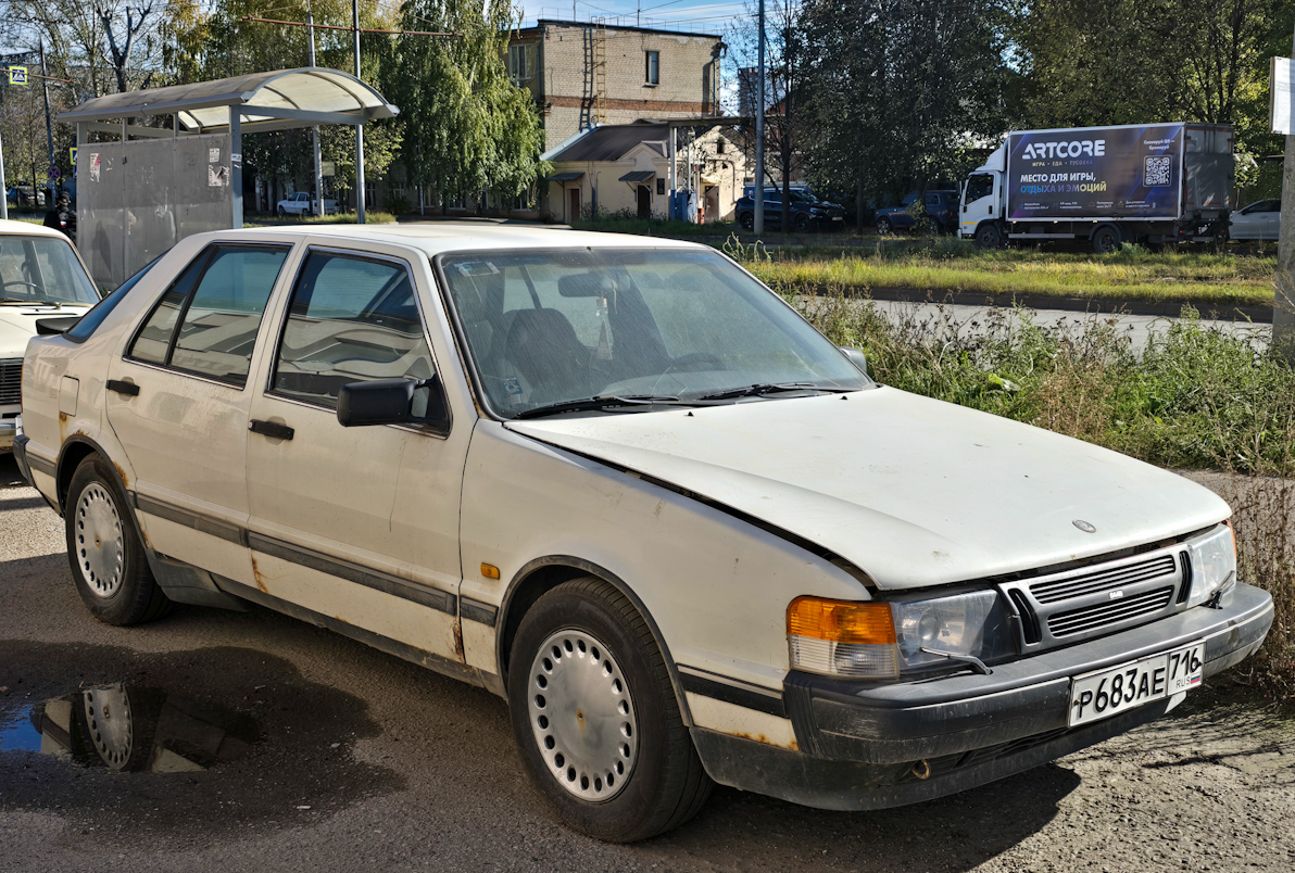 Татарстан, № Р 683 АЕ 716 — Saab 9000 '84-98