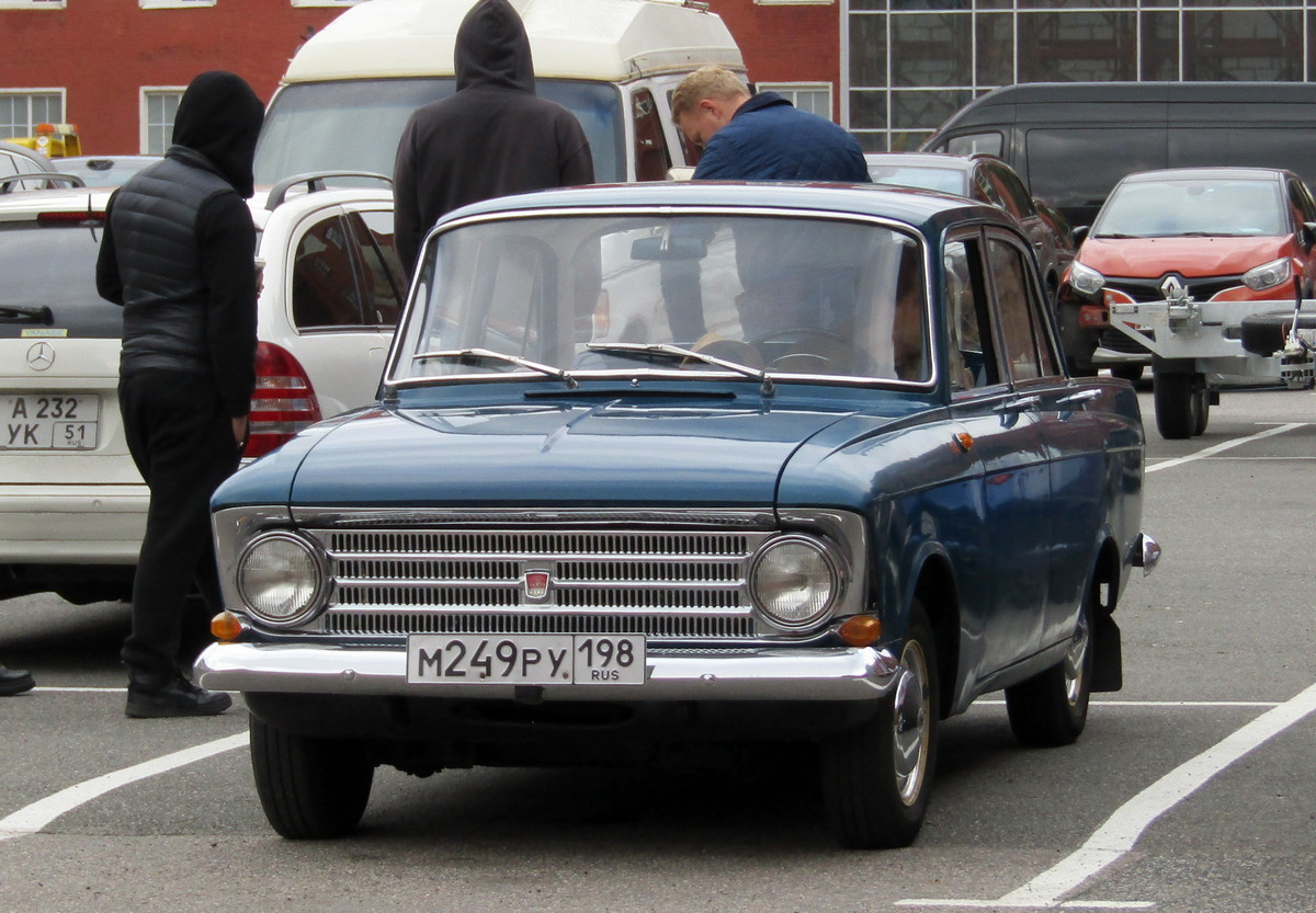 Санкт-Петербург, № М 249 РУ 198 — Москвич-408 '64-69; Санкт-Петербург — Встречи владельцев интересных автомобилей Cars & Coffee