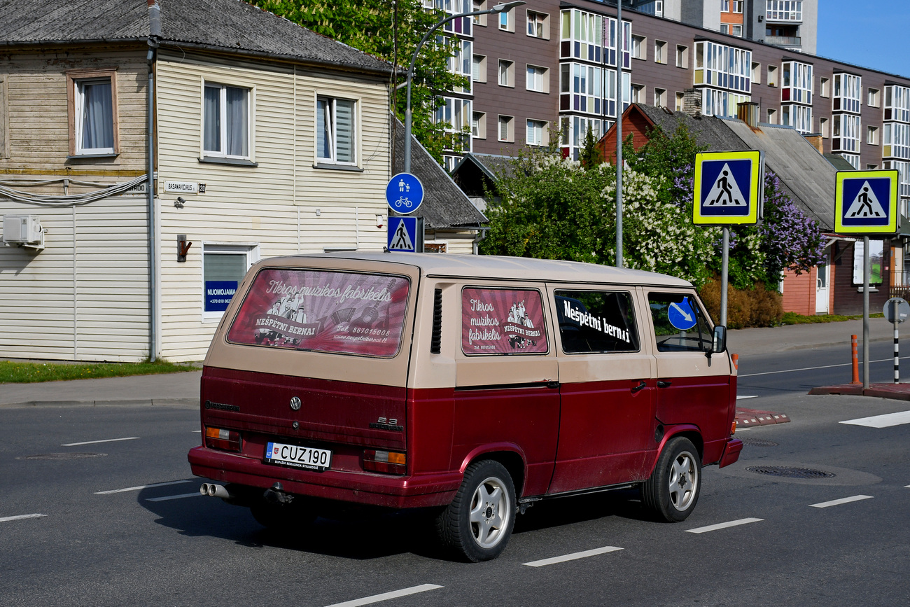 Литва, № CUZ 190 — Volkswagen Multivan (T3) '89-92