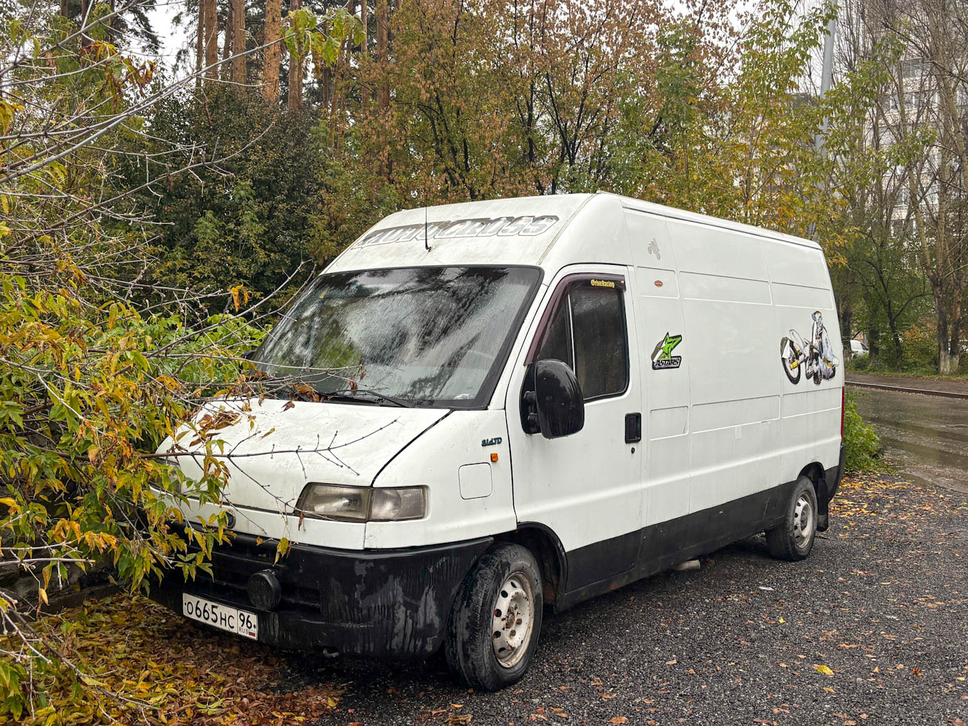 Свердловская область, № О 665 НС 96 — FIAT Ducato 230 '94-01