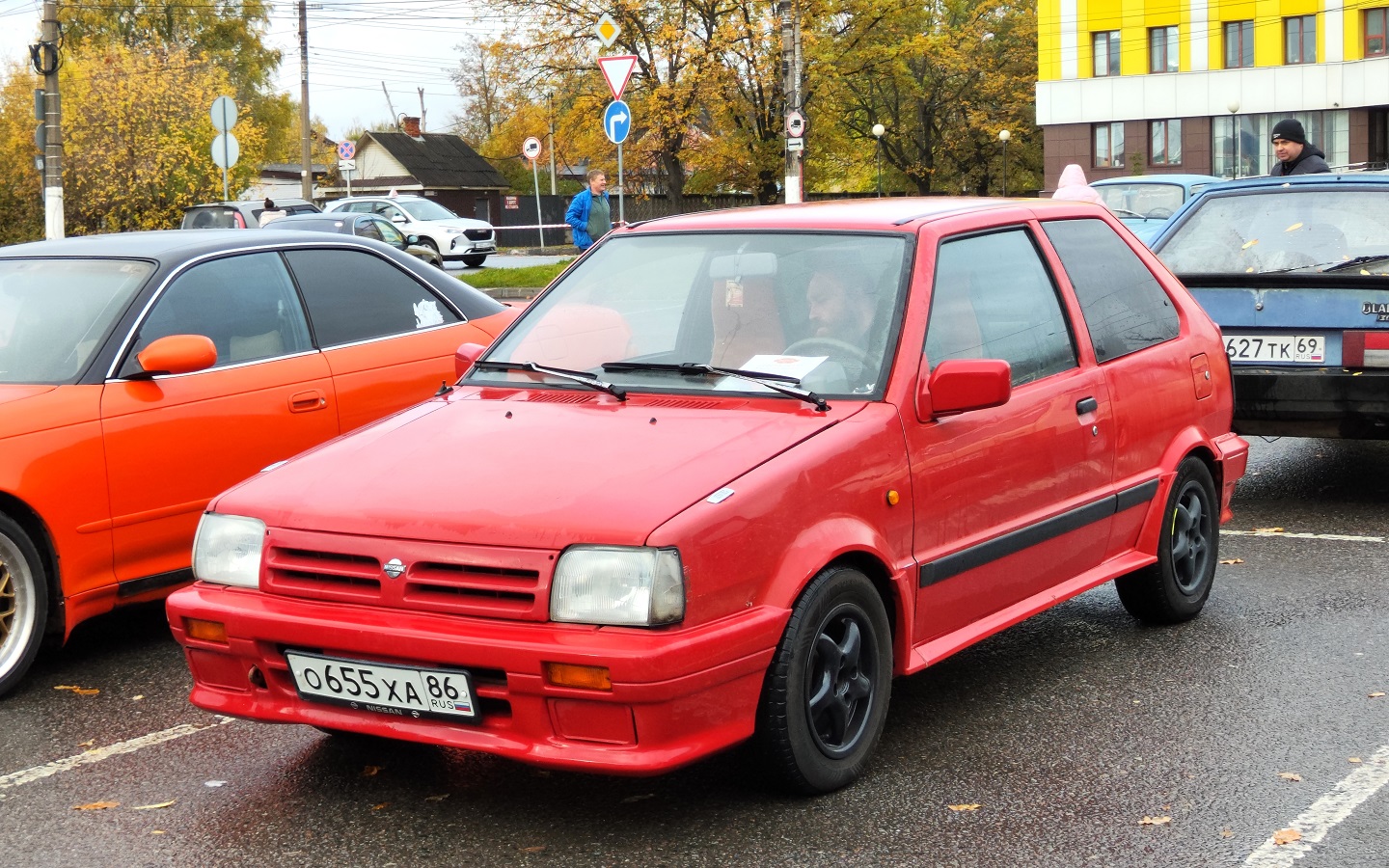 Ханты-Мансийский автоном.округ, № О 655 ХА 86 — Nissan Micra (K10) '82-92; Тверская область — Закрытие сезона 2026 Тверского ретро-клуба