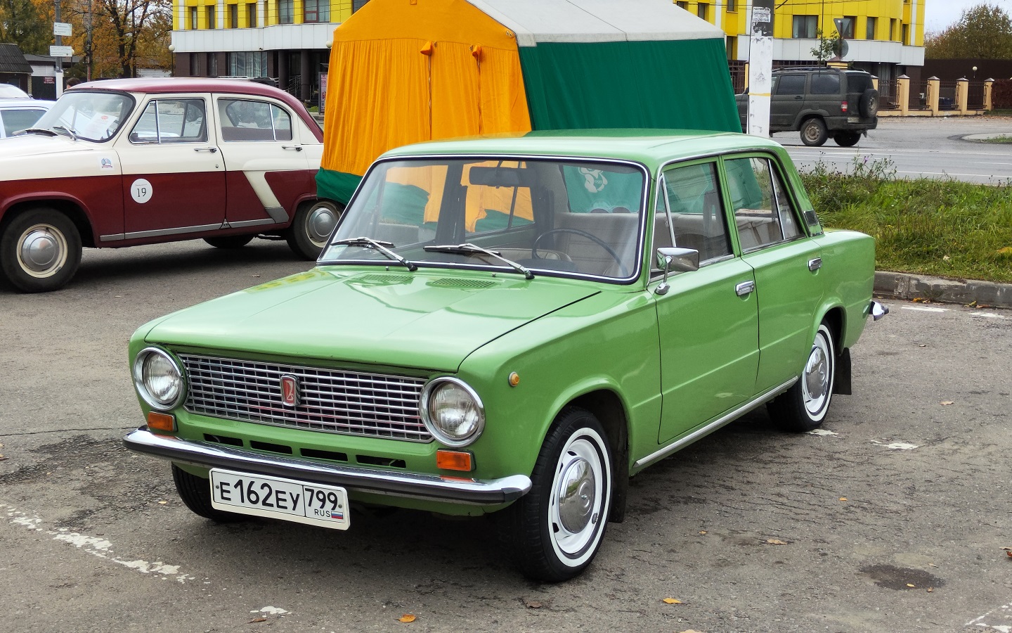 Москва, № Е 162 ЕУ 799 — ВАЗ-21013 Жигули '77-88; Тверская область — Закрытие сезона 2026 Тверского ретро-клуба
